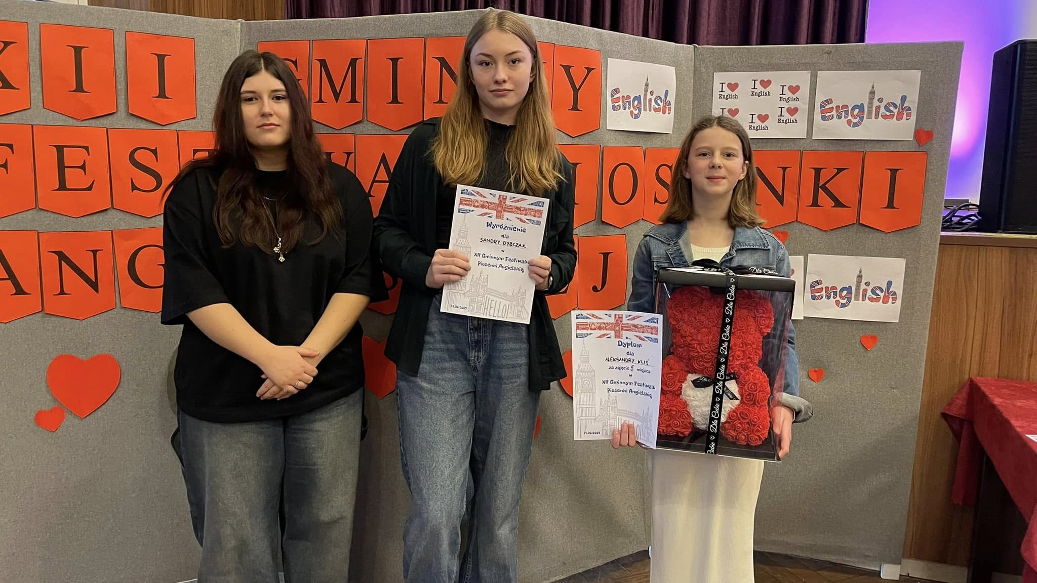 XII Gminny Festiwal Piosenki Angielskiej