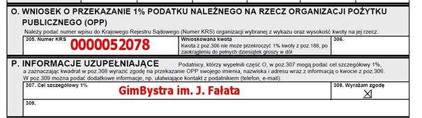 Wzór wypełniania